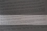 Boletim de ocorrência em que mãe de Gael denuncia suposta negligência médica Boletim de ocorrência em que mãe de Gael denuncia suposta negligência médica