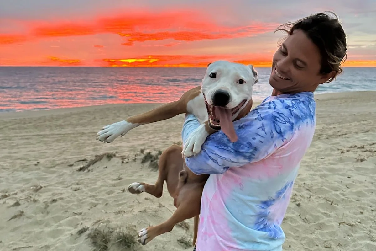 Surfista viraliza ao jogar corpo de cachorro no mar e divide opiniões