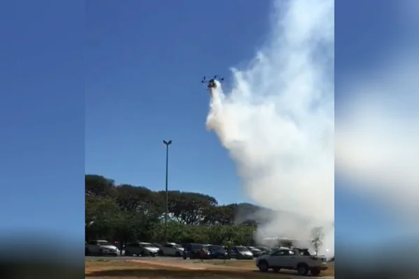 Drones farão fumacê para combater mosquito da dengue no DF