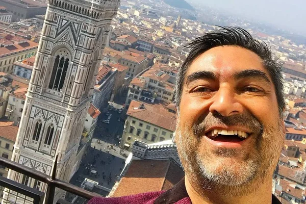 Zeca Camargo na Itália