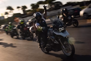 Em vídeos registrados pela reportagem é possível ouvir o entusiasmo dos motociclistas por meio de buzinaço. Em vídeos registrados pela reportagem é possível ouvir o entusiasmo dos motociclistas por meio de buzinaço.