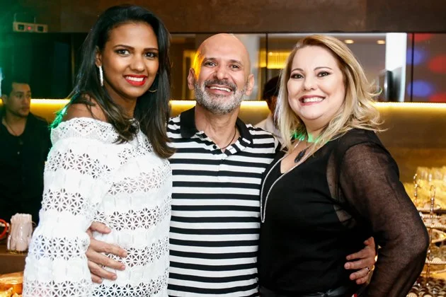 Neusinha Pereira, Gilvan Alves e Élida Santos Neusinha Pereira, Gilvan Alves e Élida Santos