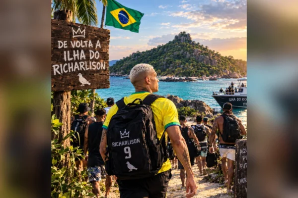 Em resposta a post de Richarlison, Neymar escreveu: "Próxima vez lê o contrato seu moleque".