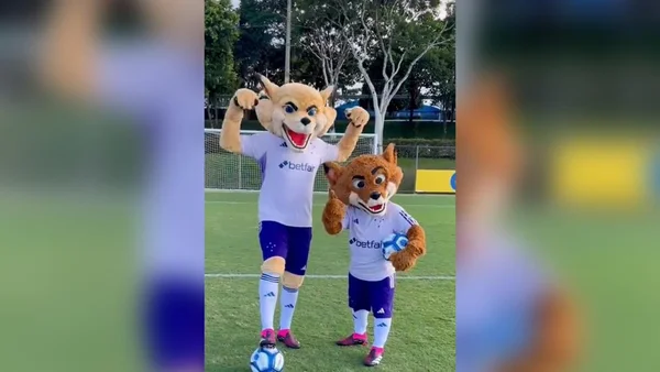 Visual novo de mascote irrita torcida do Cruzeiro: “Lulu da Pomerânia”