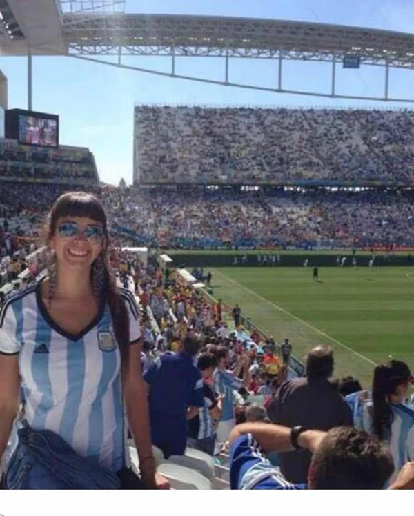 Jornalista argentino dedica título à filha morta na Copa de 2014 - destaque galeria