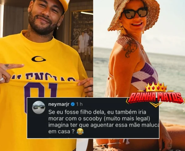 Neymar Jr. zomba e chama Luana Piovani de “mãe maluca” - destaque galeria