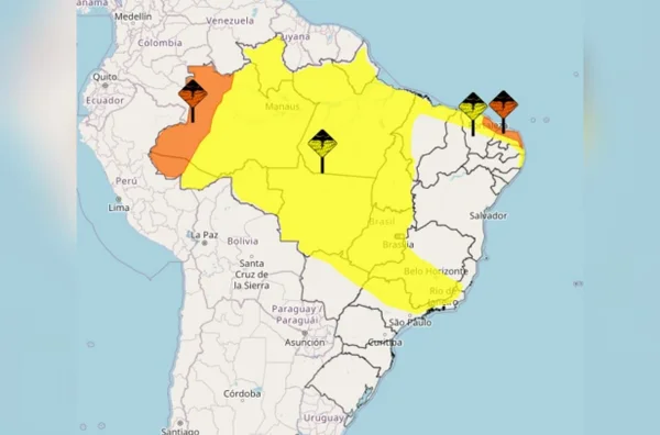 imagem colorida previsao do tempo 17.03