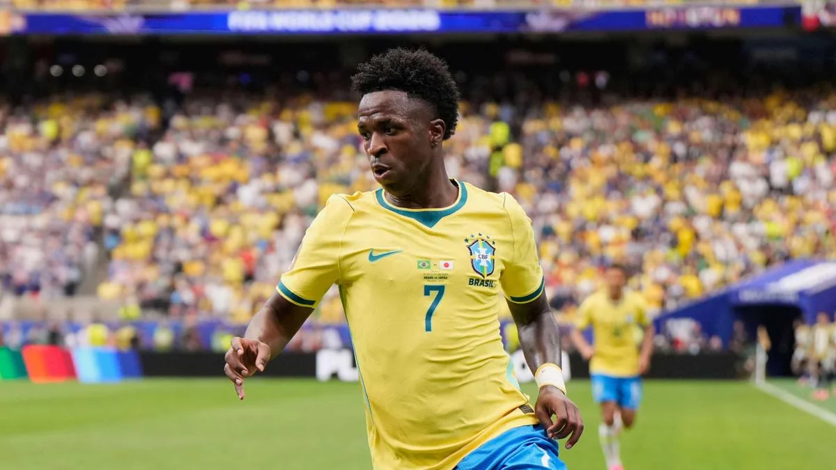Em busca de uma vaga nas quartas da Copa, Vinícius Jr. é o principal nome do Brasil contra a Noruega Em busca de uma vaga nas quartas da Copa, Vinícius Jr. é o principal nome do Brasil contra a Noruega
