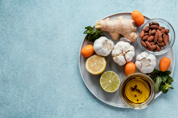 Imagem colorida de alimentos para melhorar a imunidade- Metrópoles