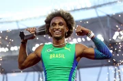 Alison dos Santos foi campeãos dos 400m com barreiras Alison dos Santos foi campeãos dos 400m com barreiras