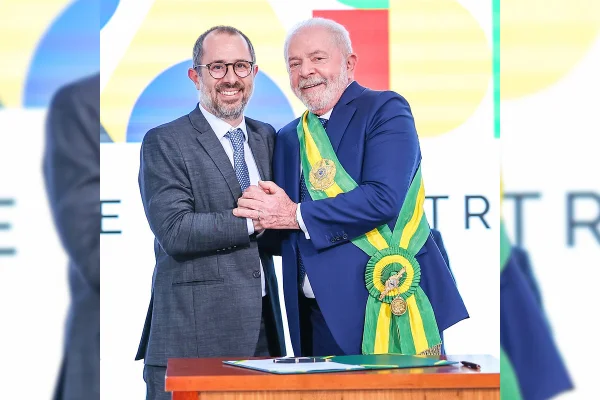 Lula e Vinicius Carvalho