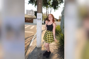A dog walker Babi Palomas