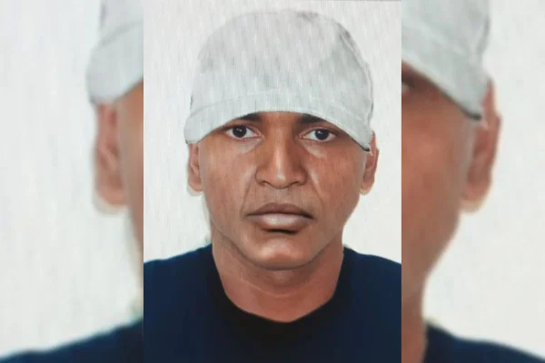 Vinícius Gritzbach foi fuzilado no Aeroporto Internacional de Guarulhos em 8 de novembro. Retrato falado foi divulgado 20 dias após o crime - Metrópoles