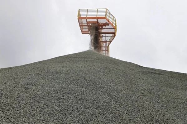 imagem colorida de mineração
