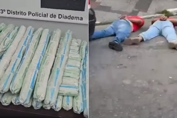 Dupla presa com dinamites - Metrópoles