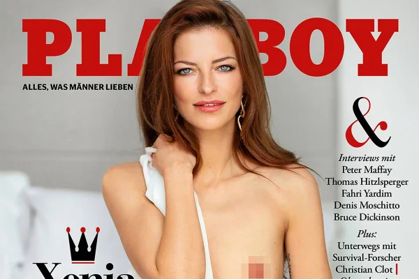 Foto colorida da princesa xena da Saxônia da capa da Playboy - Metrópoles