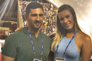 Pouco antes de ser morto, Adriano da Nóbrega e Júlia Lotufo foram vistos no Carnaval do Rio de Janeiro