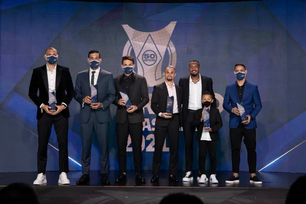 Entrega do prêmio do Brasileirão
