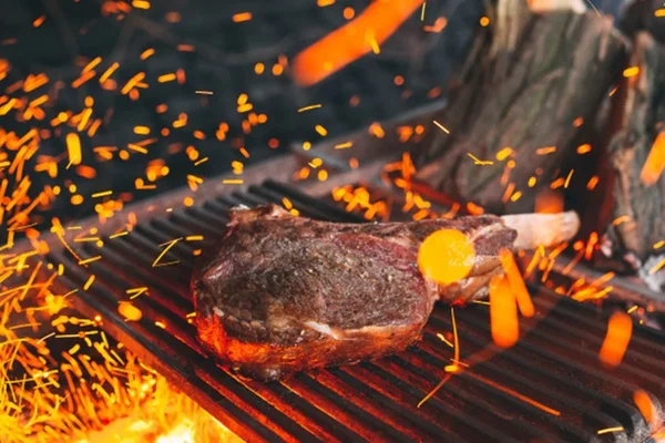 Churrasco na parrilla