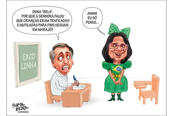 Charge do Amarildo