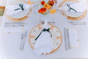 Detalhes de mesa posta