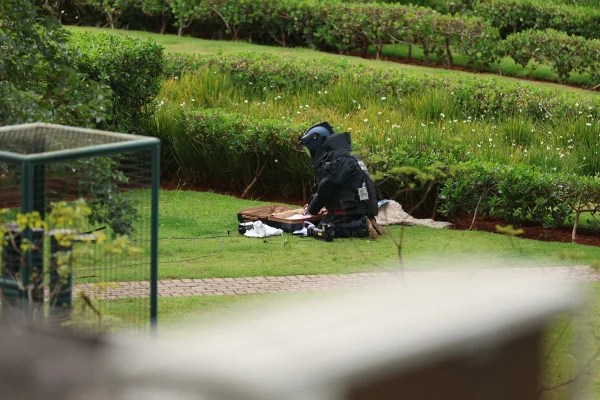 Esquadrão antibombas faz operação em shopping de Águas Claras