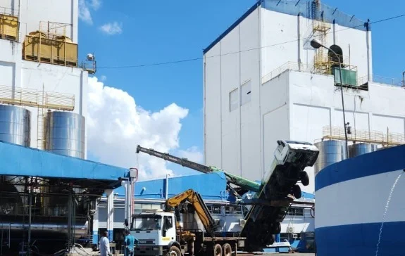 goias vazamento de amonia laticinio