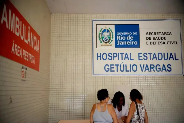 Imagem colorida, Hospital Estadual Getúlio Vargas - Metrópoles
