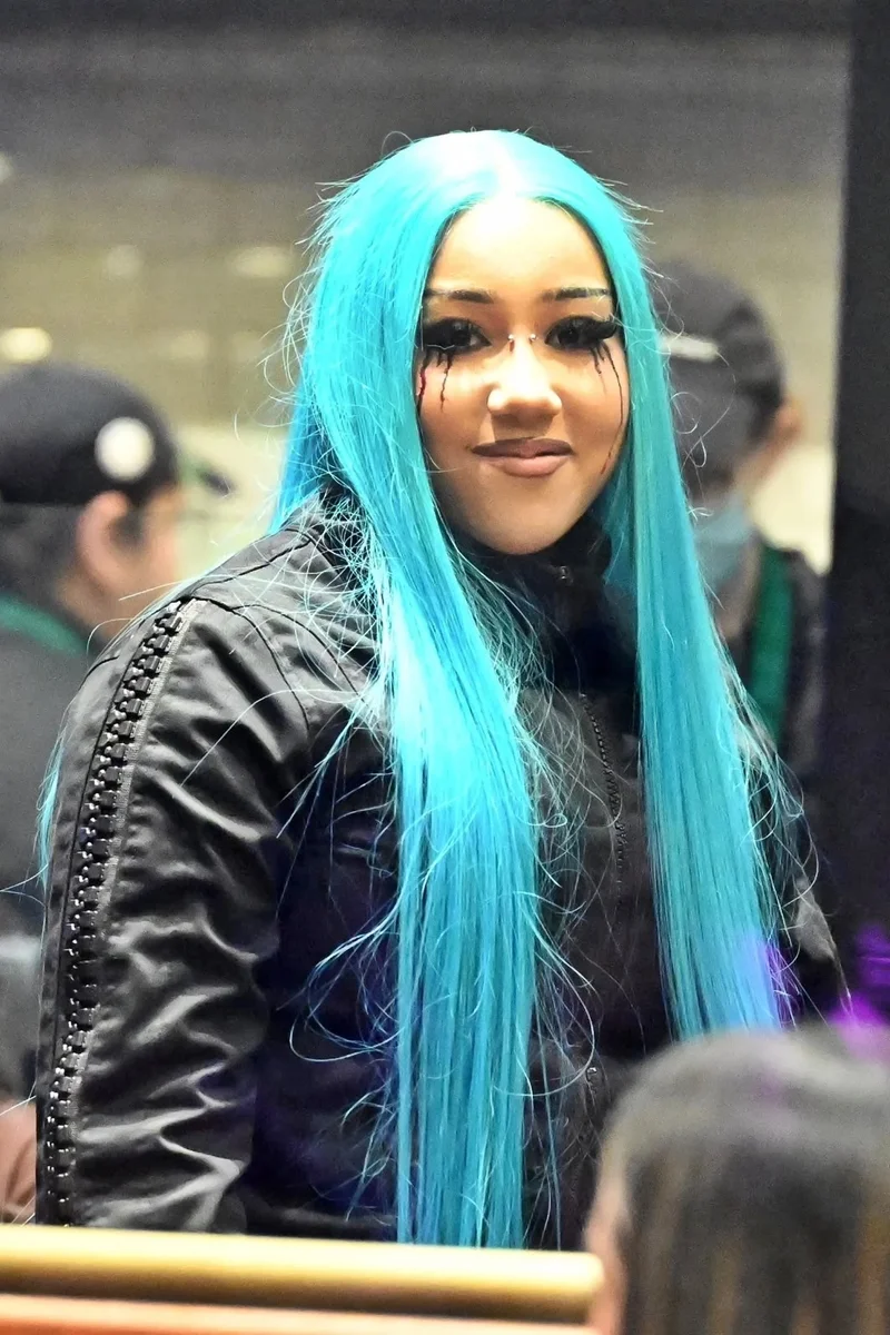 North West durante visita ao Halloween Horror Nights, da Universal North West durante visita ao Halloween Horror Nights, da Universal