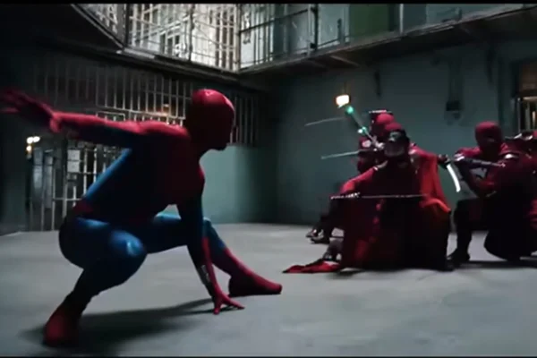 Cena de Homem Aranha: Um Novo Dia