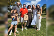 Ezequiel celebra os seis anos sem progressão da doença ao lado da família