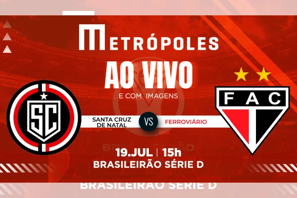 Arte de Santa Cruz de Natal e Ferroviário, pela Série D - Metrópoles