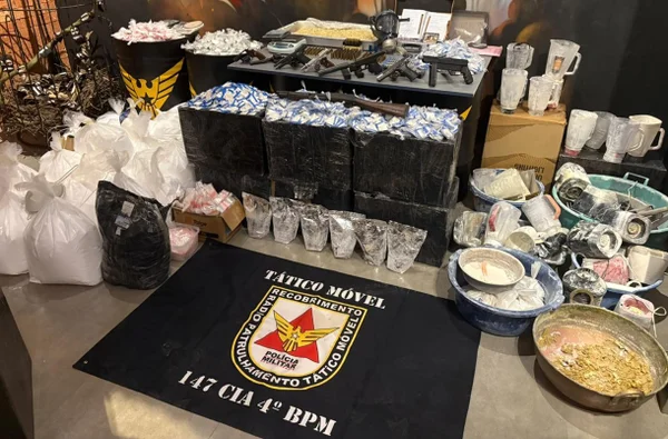 Operação Cerco Fechado laboratório de refino de cocaína