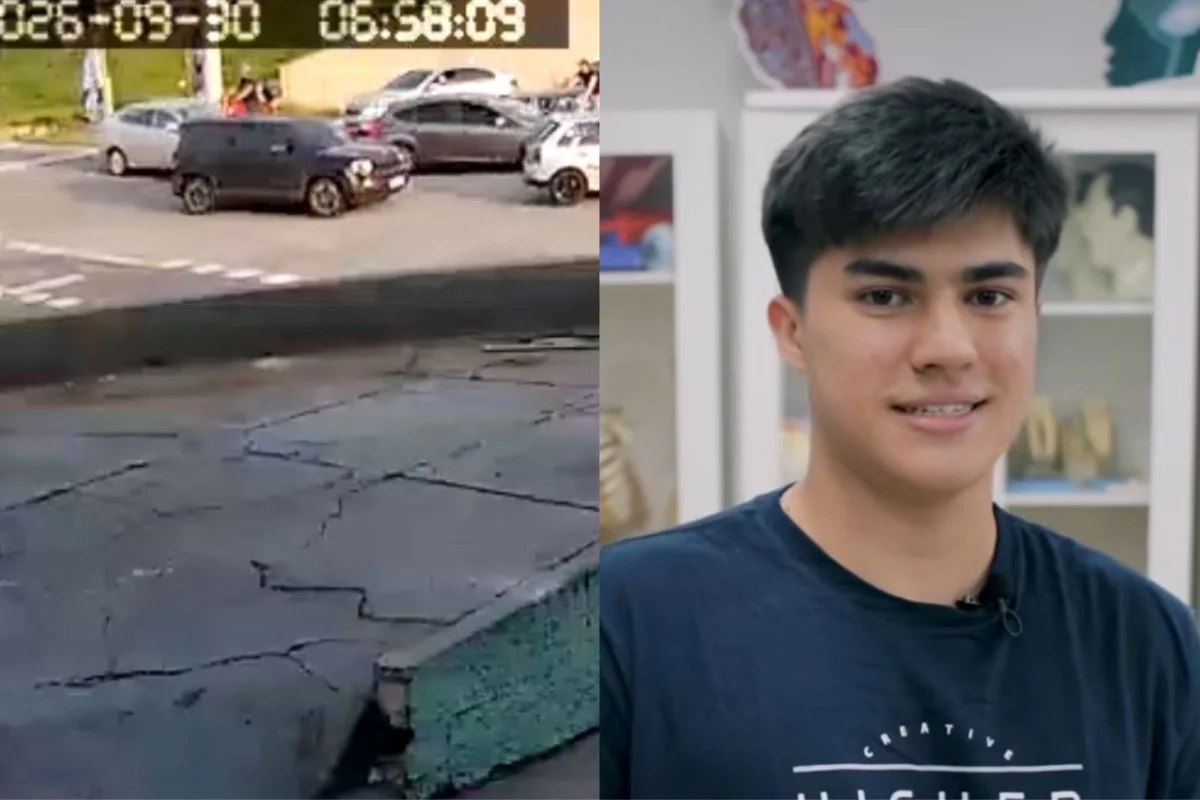Câmera registrou início da briga que causou morte de estudante por bombeiro