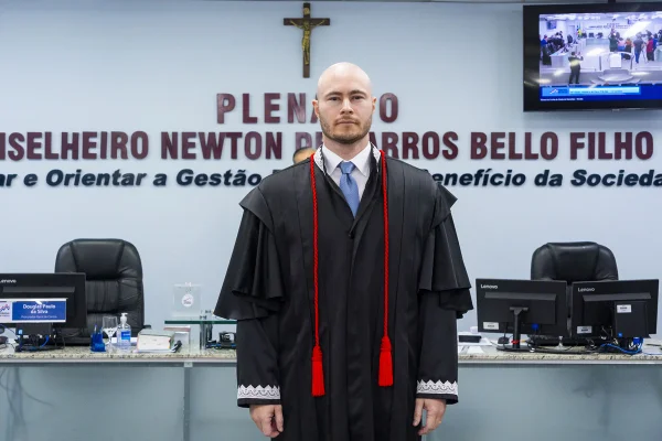 Imagem colorida de Daniel Brandão, eleito presidente do TCE-MA