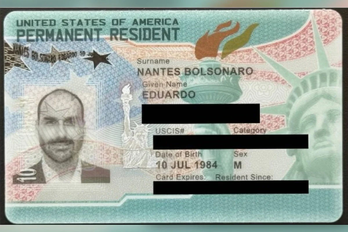 Green card de Eduardo Bolsonaro expõe diplomacia paralela no editorial político Brasil