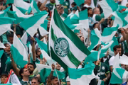 Torcida do Palmeiras esteve presente na Copa do Mundo de Clubes.