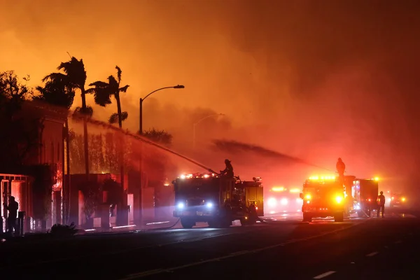Incêndio em Los Angeles, Califórnia - Metrópoles