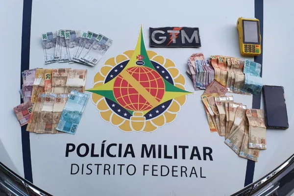 PM prende quadrilha que passava notas falsas de R$ 200 no DF