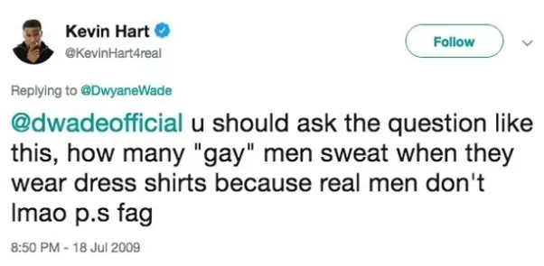 "Sua pergunta deveria ser: homens gays suam quando usam vestidos, porque homens de verdade não usam. PS: bicha" "Sua pergunta deveria ser: homens gays suam quando usam vestidos, porque homens de verdade não usam. PS: bicha"