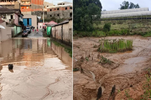 Barragem transborda após temporal e afeta 80 moradores em MG
