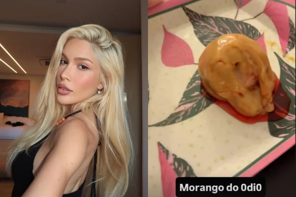 montagem colorida de fotos de Karoline Lima via Instagram