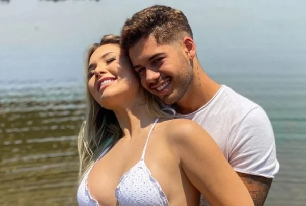 Virgínia e Zé Felipe. Ela tem a pele clara e cabelos loiros. Ele tem a pelo clara e cabelos e barba escuros - Metrópoles
