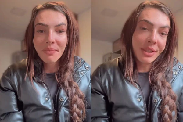 Gabrielly Miguel, do Casal Maloka, usou as redes sociais para contar que deixou o Brasil às pressas por estar sendo ameaçada - Metrópoles