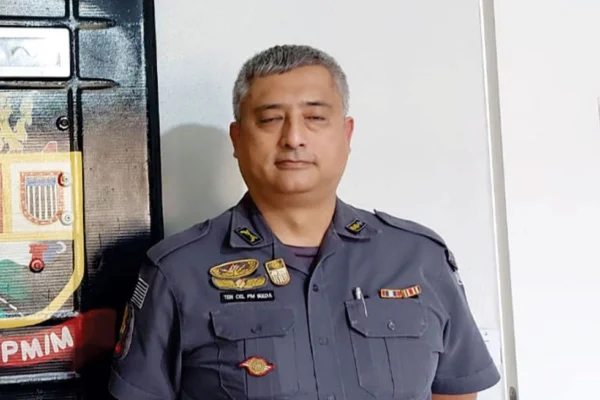 Luiz Enrique de Souza Ikeda, coronel da PM