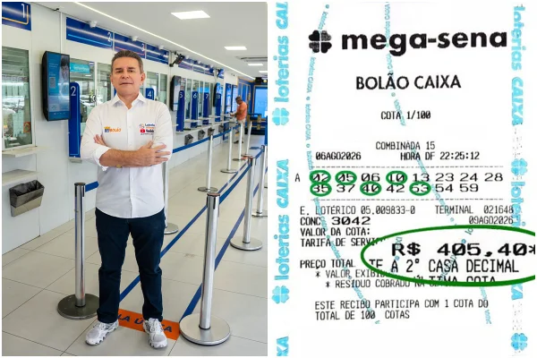 Após acertar duas Mega-Senas, “Rei do Bolão” ganha na Lotofácil - destaque galeria Após acertar duas Mega-Senas, “Rei do Bolão” ganha na Lotofácil - destaque galeria