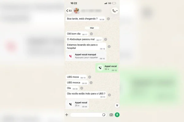 “Passou mal”: mensagens mostram como creche avisou pai de bebê morto - destaque galeria “Passou mal”: mensagens mostram como creche avisou pai de bebê morto - destaque galeria