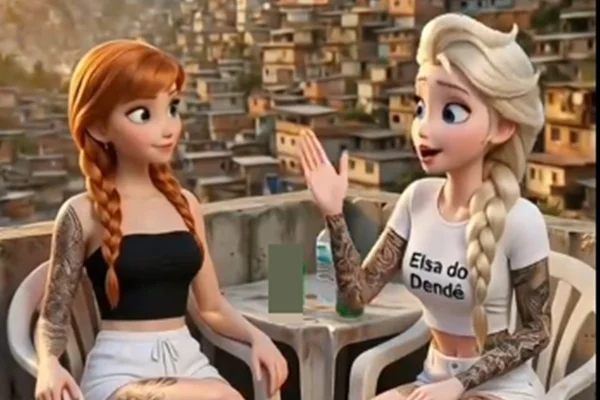 Conteúdo gerado por IA cria animações de personagens da Disney em contextos adultos e sexuais