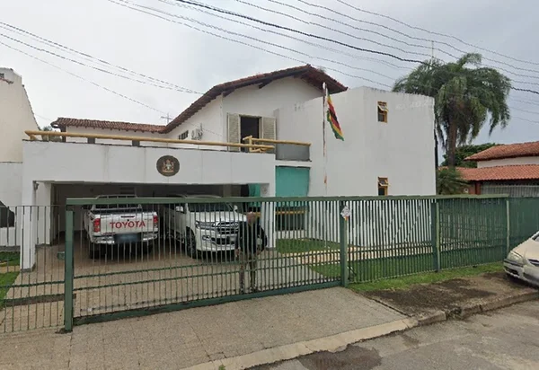 Imagem colorida da Embaixada do Zimbábue no Brasil