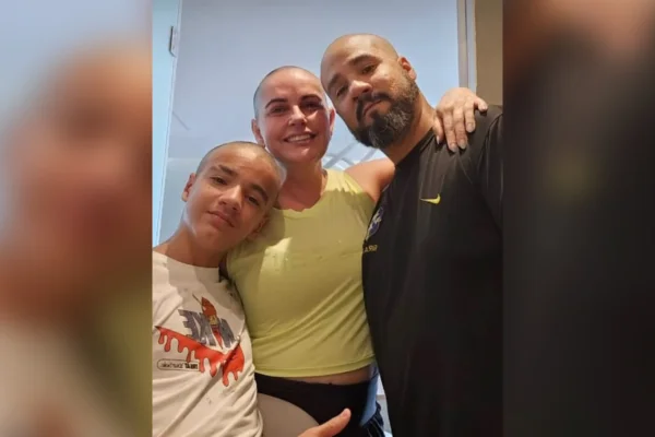 Imagem de Lidiany e sua família - Metrópoles